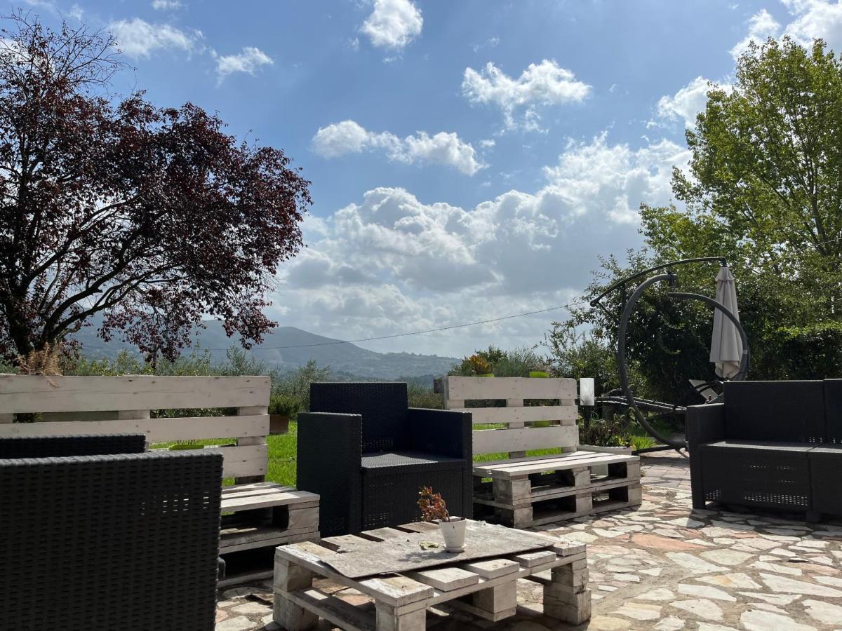 La Casa Di Silvia Lägenhet Cantalupo in Sabina Exteriör bild